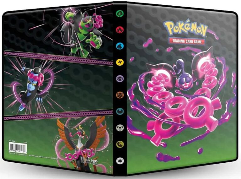 Mappe - Pokemon - Scarlet & Violet: Shrouded Fable - Pokemon - Album - 4-Pocket (Holder 80 kort + 4 Oversized kort) UltraPro #16343