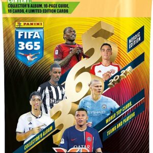 Panini Adrenalyn XL: FIFA 365 2024 Nordic Edition - StartersÃ¦t - Mappe, Guide, 3 Boosters & 4 Limited-kort