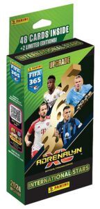 Panini Adrenalyn XL: FIFA 365 2024 Upgrade - International Stars Booster Set (Deck) - Blister med 48 kort + Limited Edition