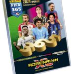 Panini Adrenalyn XL: FIFA 365 2024 Upgrade - Samlermappe (4-Pocket Binder/Collector's Album, holder 224 kort)