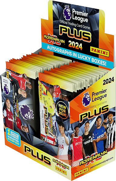 Panini Adrenalyn XL: Premier League 2023/2024 PLUS - Booster Display - 1 Box med 50 Pakker