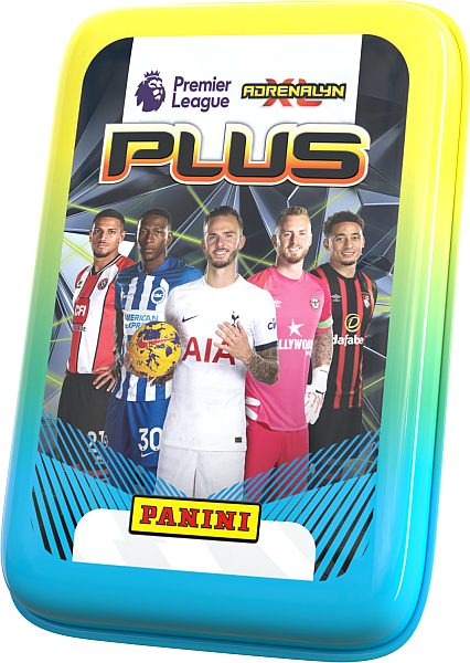 Panini Adrenalyn XL: Premier League 2023/2024 PLUS - Pocket Tin - 4 Booster Packs + Limited Edition