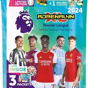 Panini Adrenalyn XL: Premier League 2023/2024 - StartersÃ¦t - Mappe, 3 Booster Packs & Limited-Kort