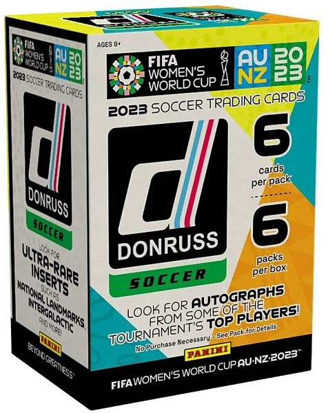 Panini Donruss FIFA Women's World Cup Soccer 2023 - Blaster Box - 6 Packs