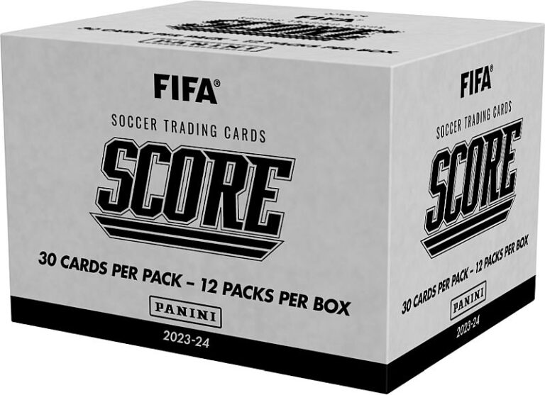 Panini FIFA Score 2023/2024 - Value Pack (Fat Pack) Booster Display - 1 Box med 12 Pakker