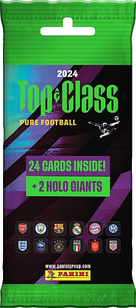 Panini Top Class 2024 - Value Pack (Fat Pack) Booster Pakke - Fodboldkort Booster Pack