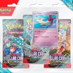 Pokemon Blister Pack - 3-Pack: 3 Scarlet & Violet: Stellar Crown Booster Pakker + Latias Black Star Promo