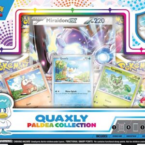 Pokemon Box: Paldea Collection: Quaxly + Miraidon ex