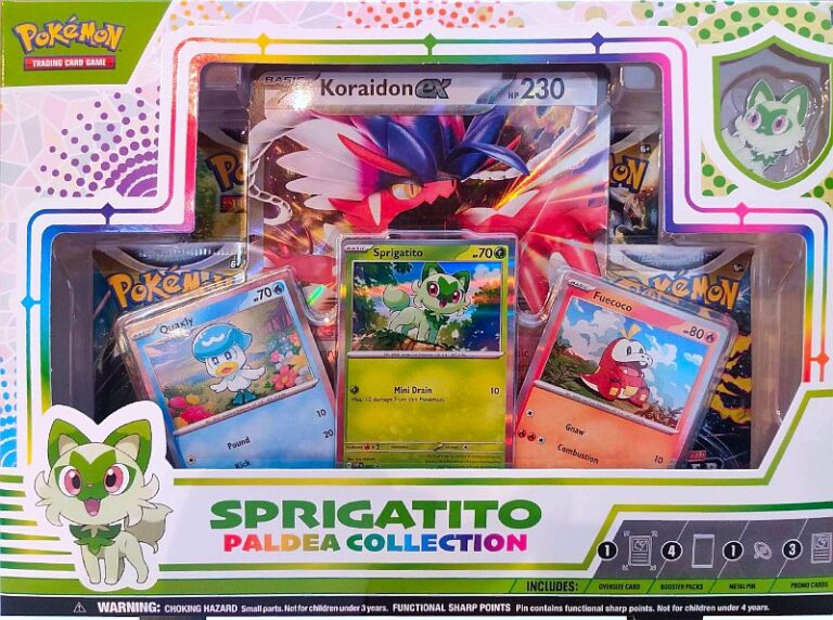 Pokemon Box: Paldea Collection: Sprigatito + Koraidon ex