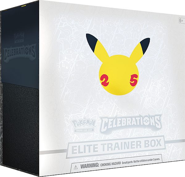 Pokemon Celebrations (25th Anniversary) Elite Trainer Box