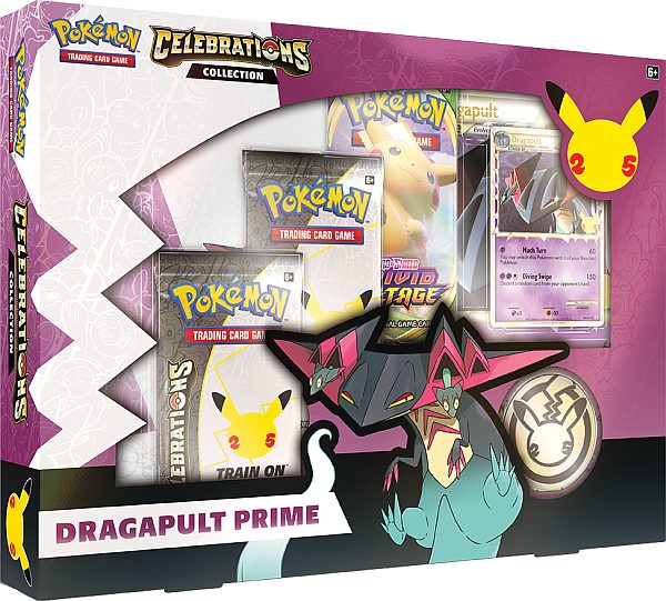 Pokemon Celebrations (25th) Dragapult Prime Collection