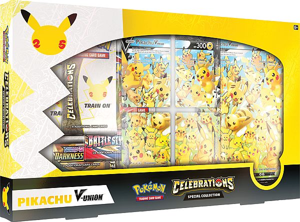 Pokemon Celebrations (25th) Pikachu V-UNION Special Collection