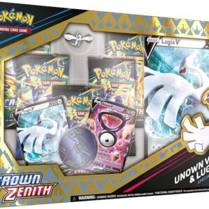 Pokemon Crown Zenith - Unown V & Lugia V Special Collection (5 Boosters)