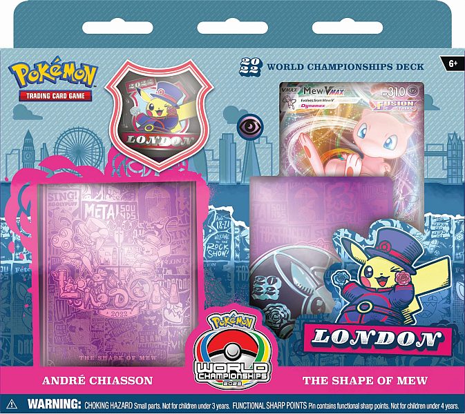 Pokemon Deck - 2022 World Championship - AndrÃ© Chiasson: The Shape of Mew Deck