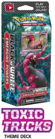 Pokemon Deck - Black & White: Emerging Powers Theme Deck - Scolipede - Toxic Tricks