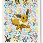 Pokemon - Eevee Prismatic (Eevee & Eeveelutions) - Deck Protector - 65 lommer -Sleeves