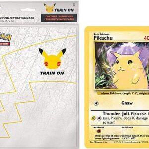 Pokemon First Partner - Oversize Binder + Pikachu