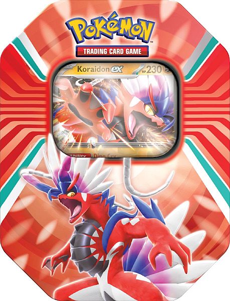 Pokemon Paldea Legends Tin: Koraidon