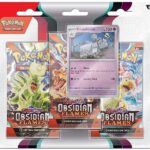 Pokemon SV03 Obsidian Flames 3-Pack Blister: Houndstone