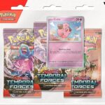 Pokemon SV05 Temporal Forces 3-Pack Blister: Cleffa