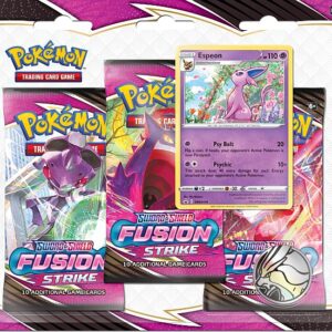 Pokemon SWSH Fusion Strike 3-Pack Blister: Espeon