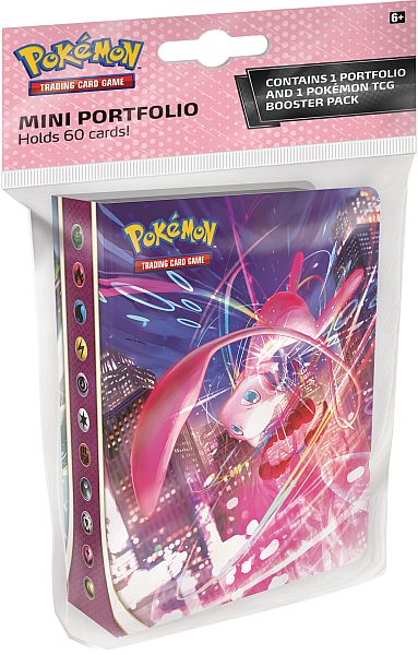 Pokemon kort SWSH Fusion Strike: Mini-Album med Booster Pack