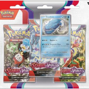 Pokemon Scarlet & Violet: Base Set 3-Pack Blister: Dondozo