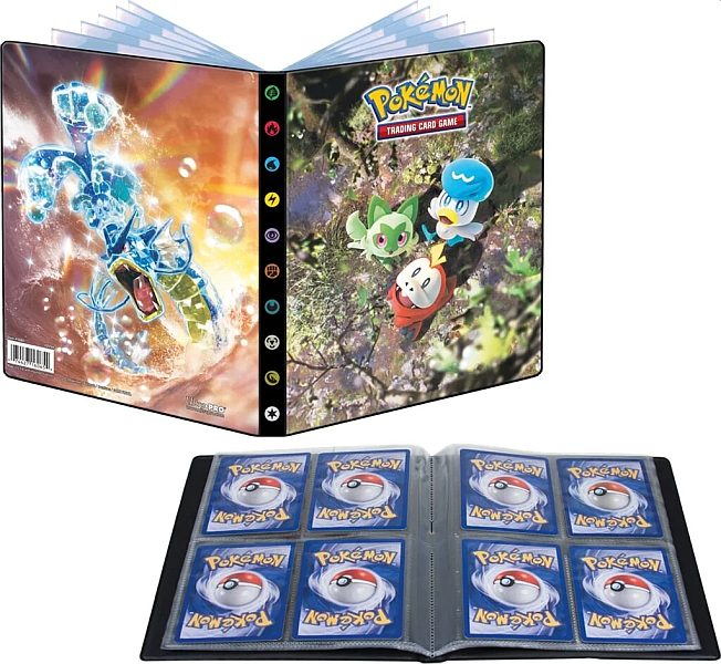 Pokemon Scarlet & Violet: Base Set 4-Pocket Album/Mappe