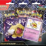 Pokemon Scarlet & Violet: Paldean Fates - Tech Sticker Collection Blister: Greavard (3 Boosters)