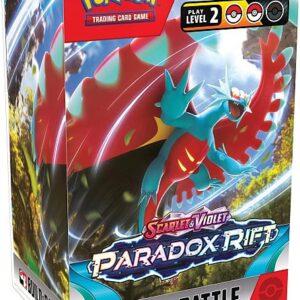 Pokemon Scarlet & Violet: Paradox Rift Build & Battle Kit (Prerelease Box) - Promokort, 4 Boosters og mere