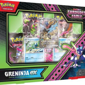 Pokemon Scarlet & Violet: Shrouded Fable - Greninja ex Special Illustration Collection (5 Boosters)