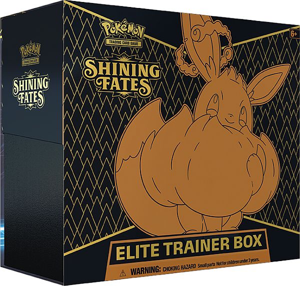 Pokemon Shining Fates Elite Trainer Box! 10 Boosters mm.