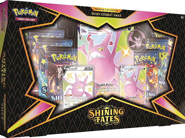 Pokemon Shining Fates: Shiny Crobat VMAX Box