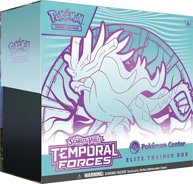 Pokemon Temporal Forces Pokemon Center Elite Trainer Box: Walking Wake