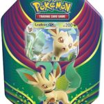 Pokemon Tin Kasse - 2018 Wave 2 Fall: Leafeon GX Evolution Celebration Collector's Tin Box (Eeveelution)