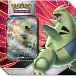 Pokemon Tin Kasse - 2021 Summer Wave 3: Tyranitar - V Strikers Collector's Tin Box (USA Version)