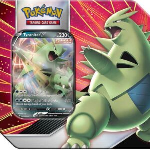 Pokemon Tin Kasse - 2021 Summer Wave 3: Tyranitar - V Strikers Collector's Tin Box (USA Version)