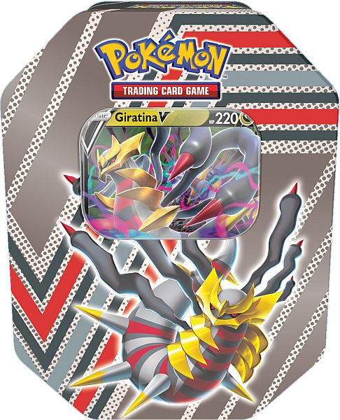 Pokemon Tin Kasse - 2022 Wave 3 Fall: Giratina V - Hidden Potential Collector's Tin Box