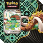 Pokemon Tin Kasse - 2024 Wave 1 Winter (USA Version): Great Tusk ex - Scarlet & Violet: Paldean Fates Collector's Tin Box (5 Boosters)