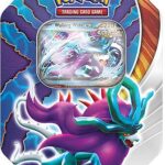 Pokemon Tin Kasse - 2024 Wave 2 Spring: Walking Wake ex (Ancient Suicune) - Paradox Clash Collector's Tin Box (4 Boosters)