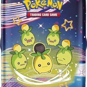 Pokemon Tin Kasse - 2024 Winter Scarlet & Violet: Paldean Fates Mini Tin: Smoliv (2 Boosters & KlistermÃ¦rker)