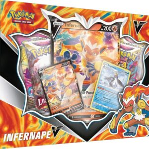 Pokemon V Box: Infernape V (2022) (4 Boosters)