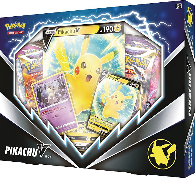 Pokemon V Box: Pikachu (2022) (4 Boosters)