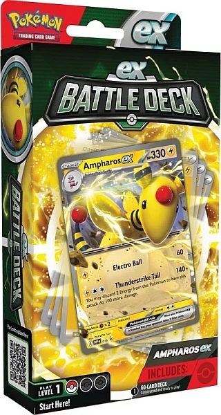 Pokemon ex Battle Deck: Ampharos ex (2023)