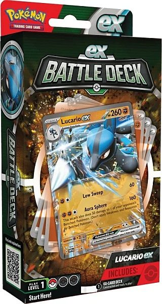 Pokemon ex Battle Deck: Lucario ex (2023)