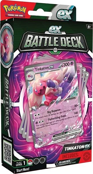 Pokemon ex Battle Deck: Tinkaton ex (2023)