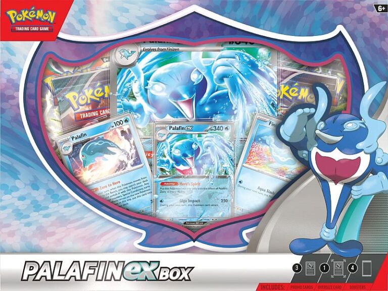 Pokemon ex Box: Palafin ex (2024) (4 Boosters)