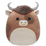 Squishmallows Shep the Brown Spotted Bull 30cm