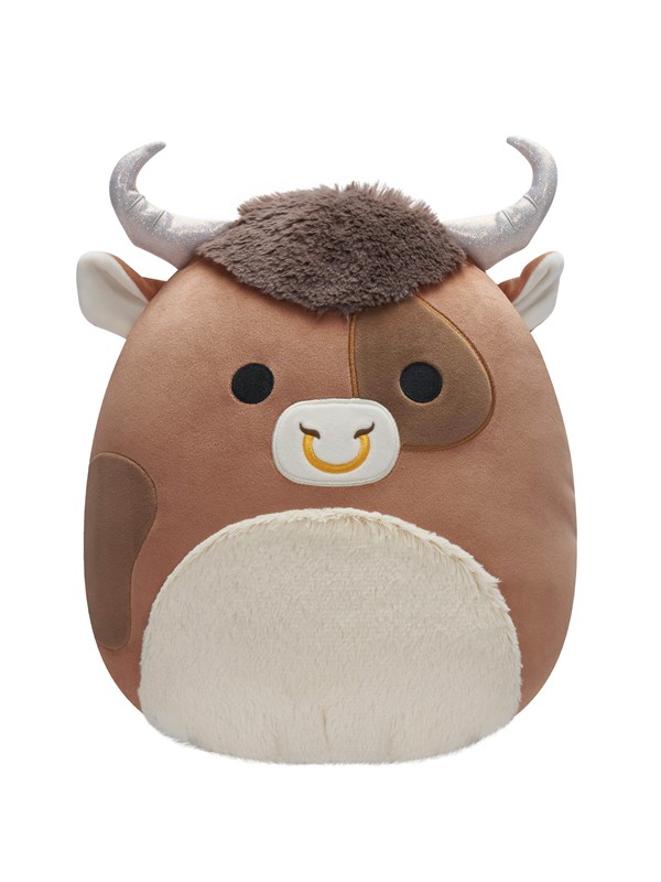 Squishmallows Shep the Brown Spotted Bull 30cm