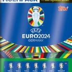 Topps Fodbold-Stickers/KlistermÃ¦rker: Euro 2024 - Multipack (42 Stickers)